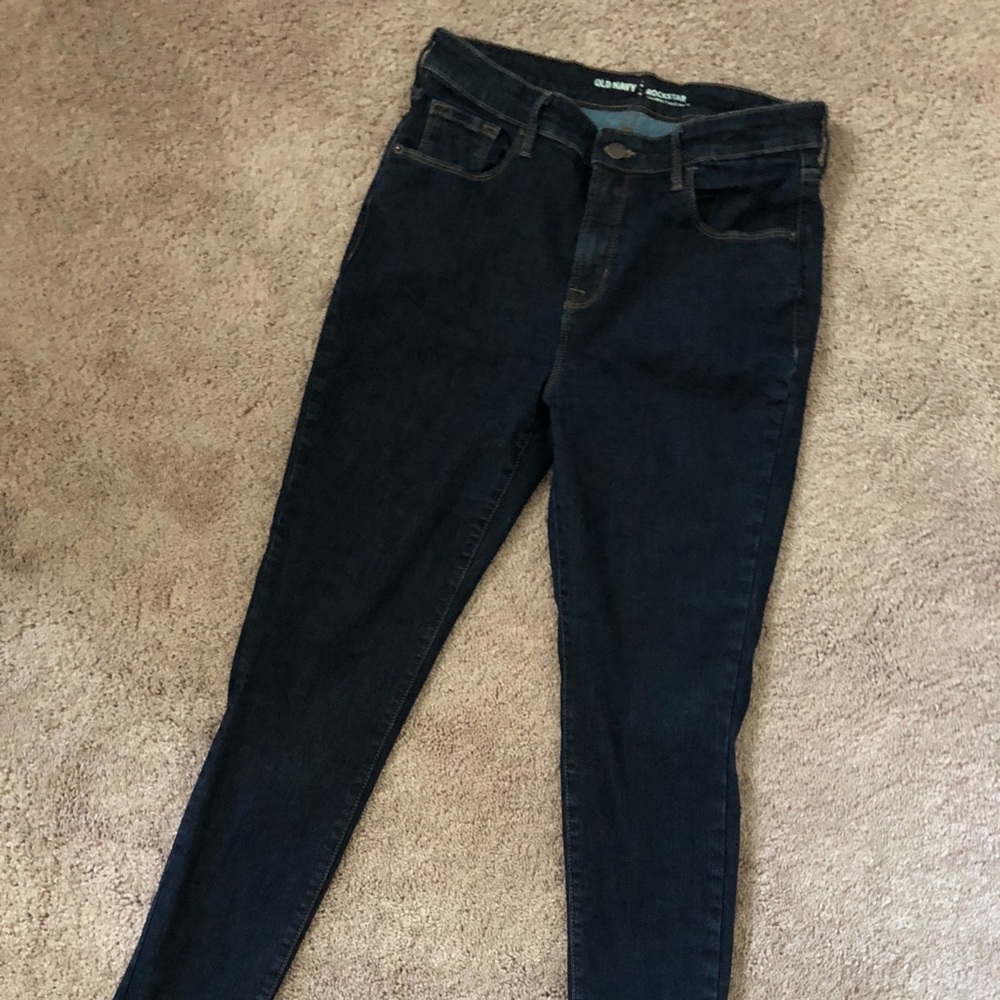Skinny Blue Jeans